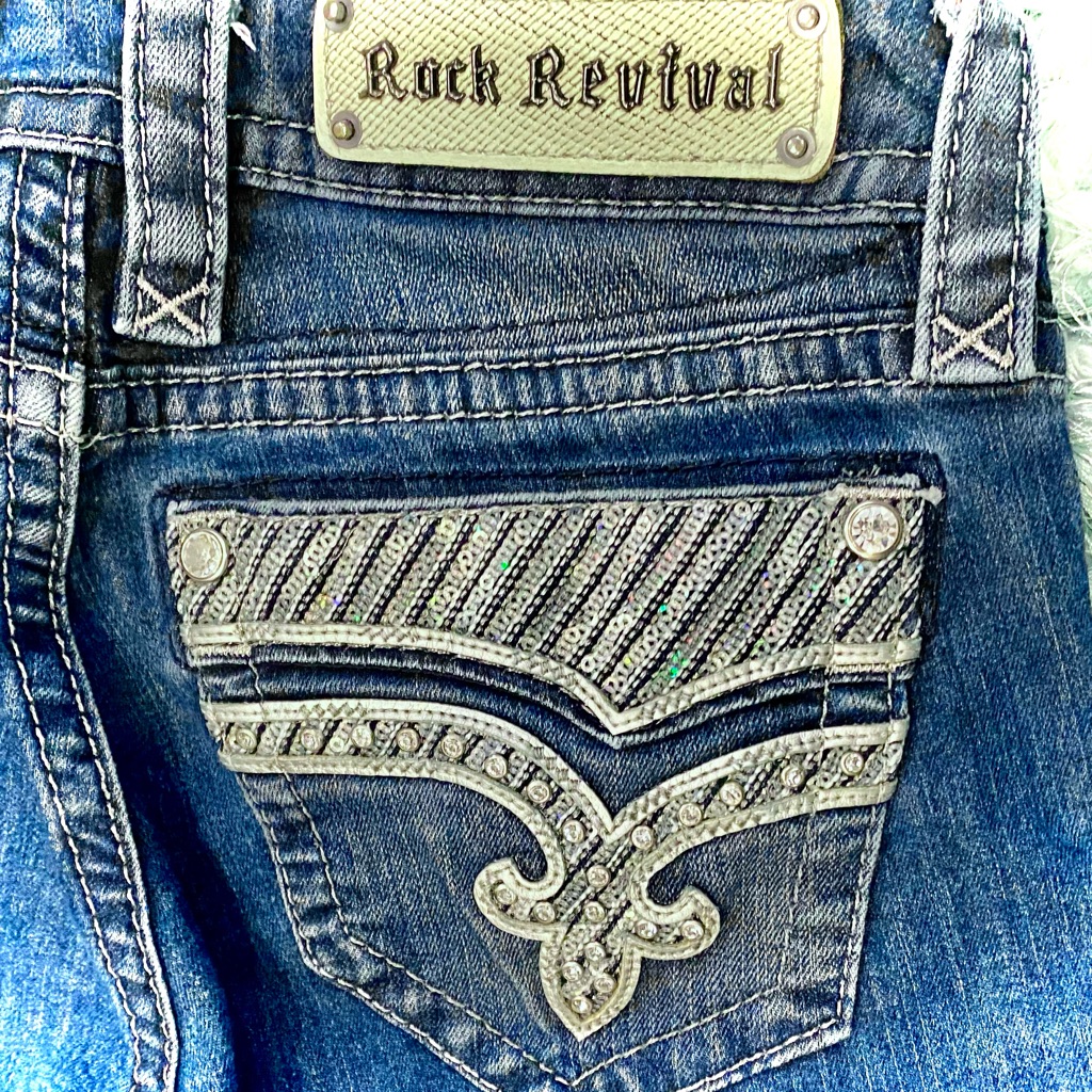 Rock Revival Size 26 “Klarry” Jeans